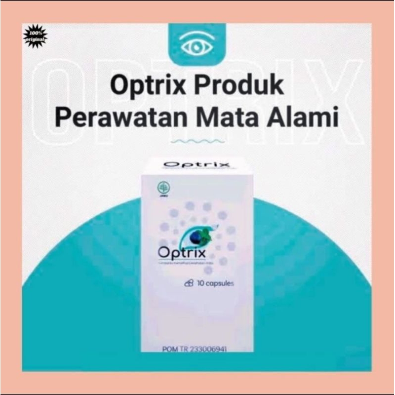 OPTRIX Obat Mata Asli Vitamin Herbal Original Herbal