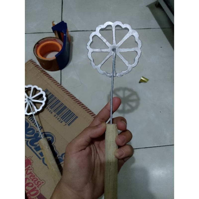 Cetakan Kue Kembang Goyang Jumbo Cor Tebal