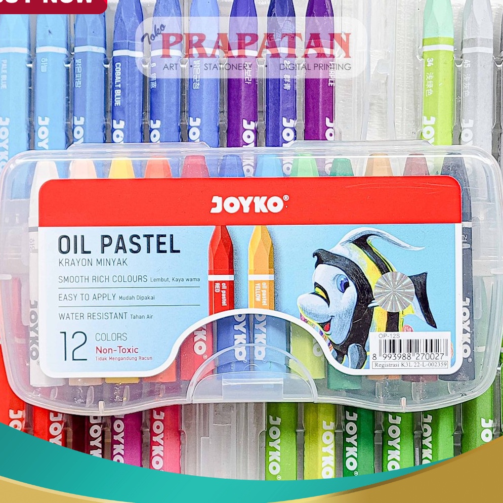 

MURAH MERIAH Oil Pastel 12C Crayon Minyak
