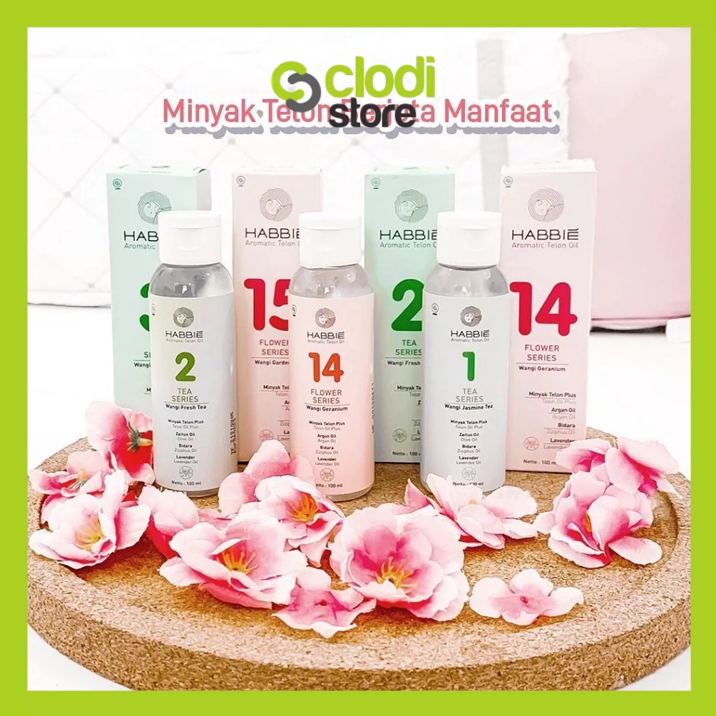 

Minyak Habbie Minyak Telon Aromatic Telon Oil Flower dan Tea Series 1ml Murah