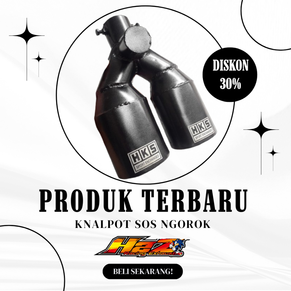 KNALPOT SOS SOUS SUOS NGOROK MOBIL BENSIN CARRY L300 GRANMAX SIGRA APV CALYA KIJANG