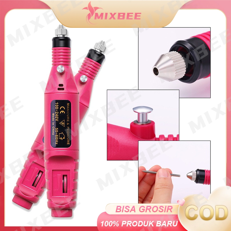 Mesin Manikur Electric Kuku mesin bor mini/ Mesin Bor Gerinda Mini Drill Set Mini Grinder