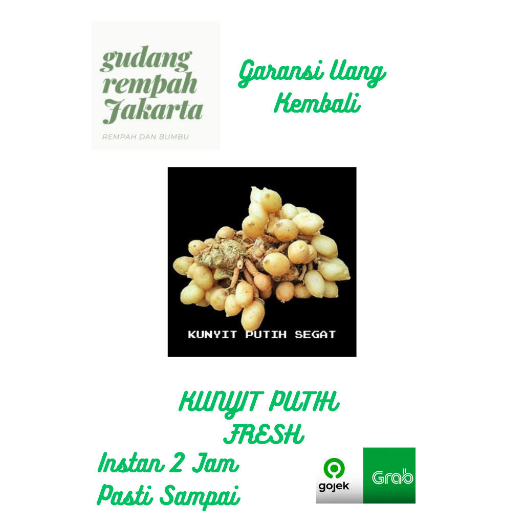 

Kunyit Putih Kunyit Keraton 500 gram