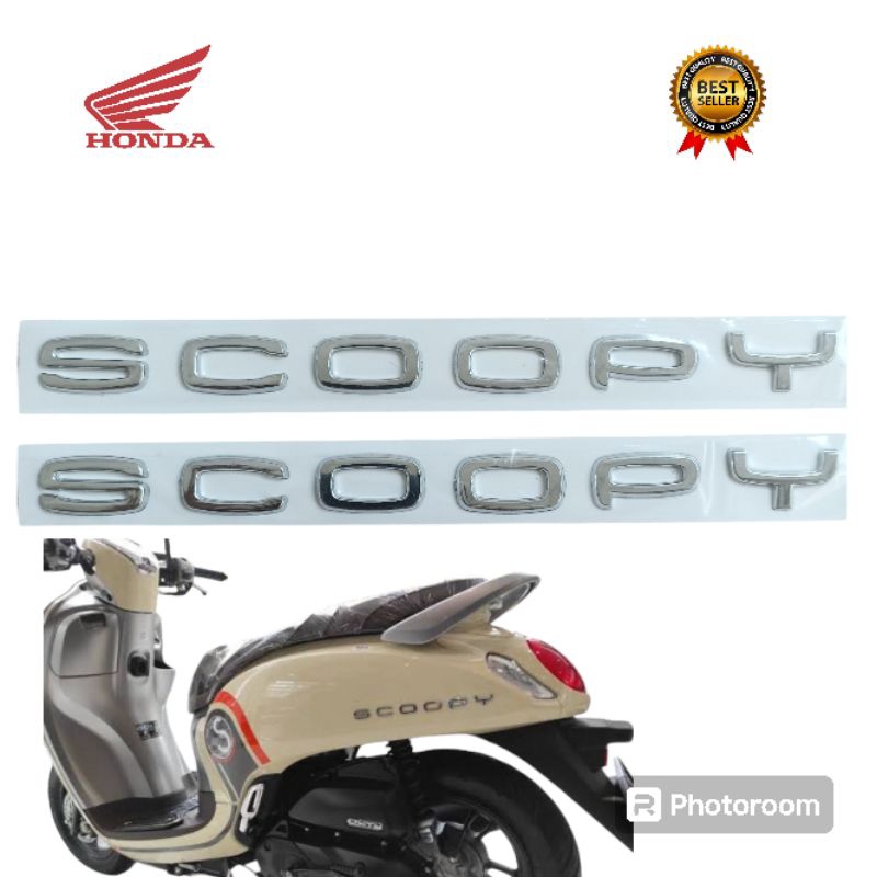 EMBLEM SCOOPY NEW TIMBUL / LOGO TIMBUL SCOOPY NEW