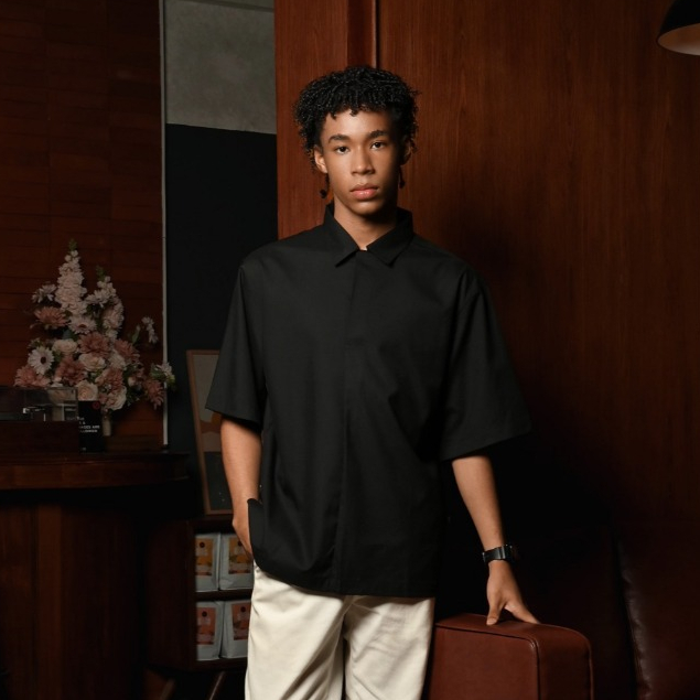 Zoma Basic Taka Shirt Kemeja Pria Oversized