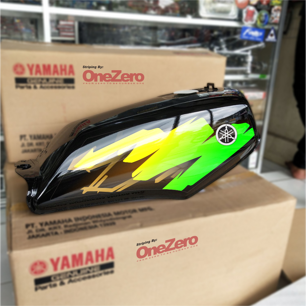 Striping Variasi Transparan Rx King / Stiker Yamaha Rx King 2008