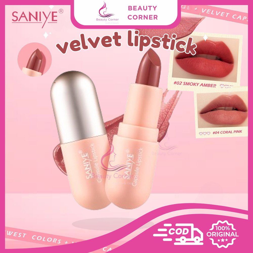 Saniye Golden Smooth Capsule Lipstick K1139