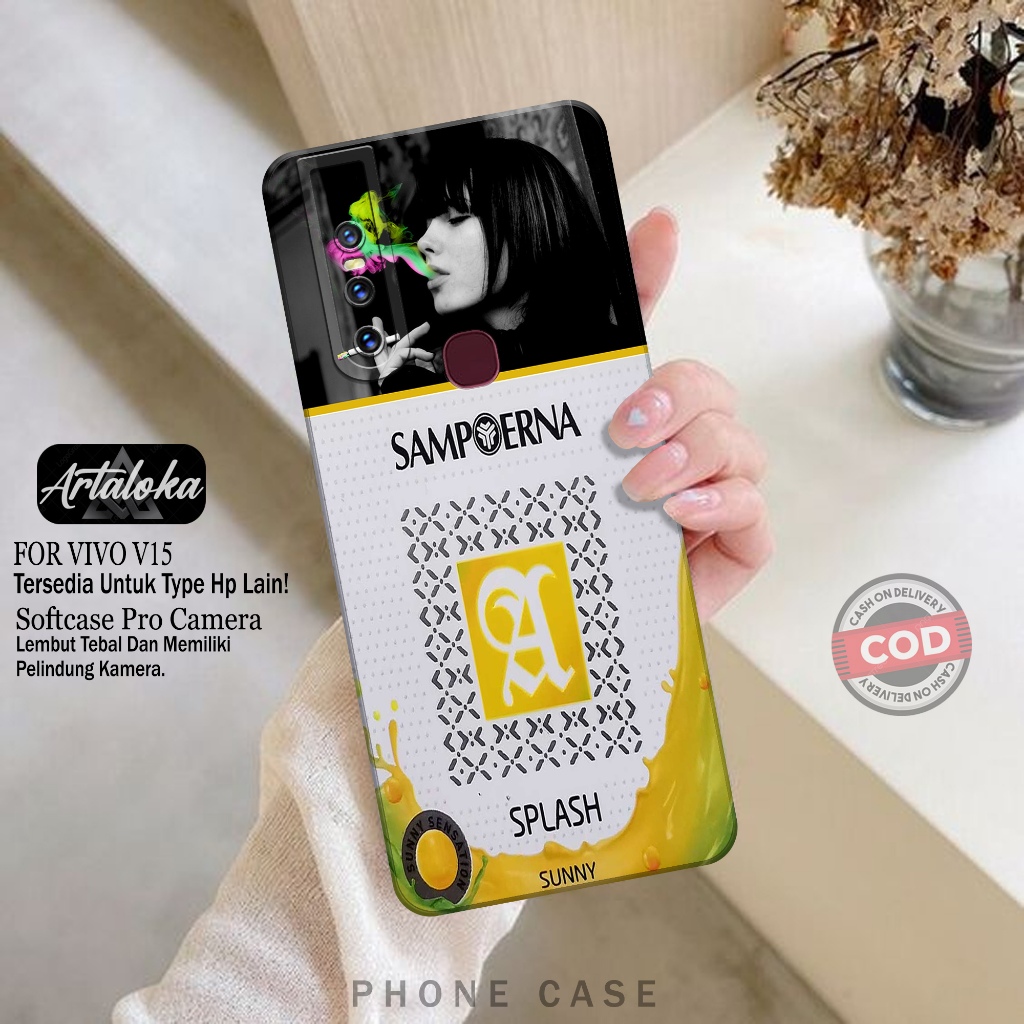 Softcase Hp VIVO V15 Fashion Case RK Case VIVO V15 Silikon TPU Pro Camera Casing VIVO V15 Cover Hp C