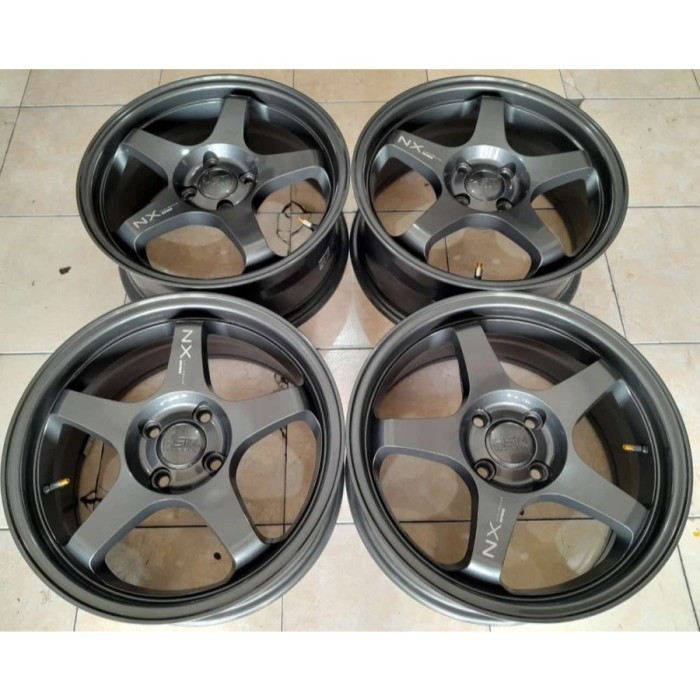 VELG MOBIL BEKAS KAILOLO (HSR) RING 16 LEBAR 7 PCD 4X100 COCOK BUAT JAZZ SEDAN CITY DLL