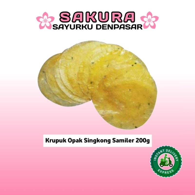 

Krupuk Opak Singkong Samiler - SAKURA