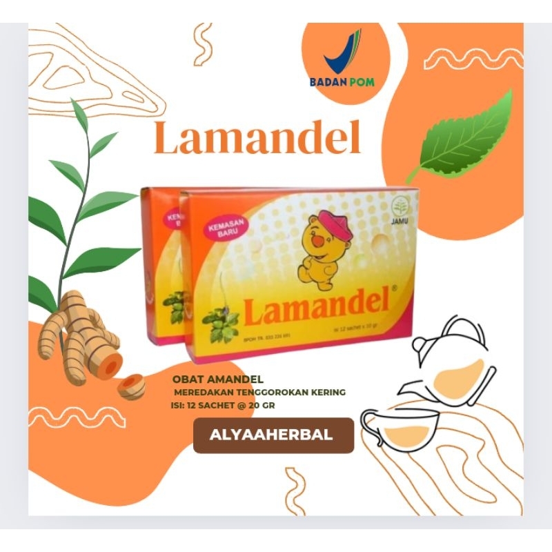 

Lamandel sachet Isi 12 Sachet @ 20 gr original