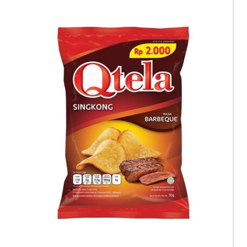 

Qtela Singkong Rasa Bbq 10pcs (Renteng)