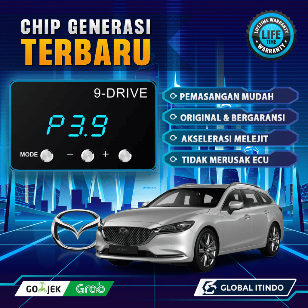 9 Drive Mazda 6 Elite Estate Piggyback Throttle Controller ECU Remap