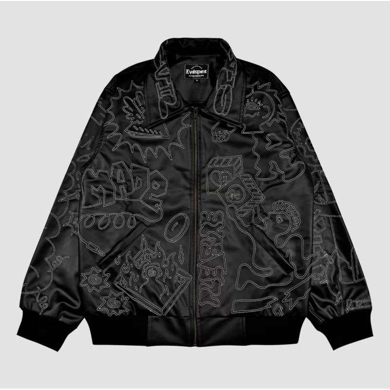 JACKET LEATHER UK M BRAND EVILSPIRIT