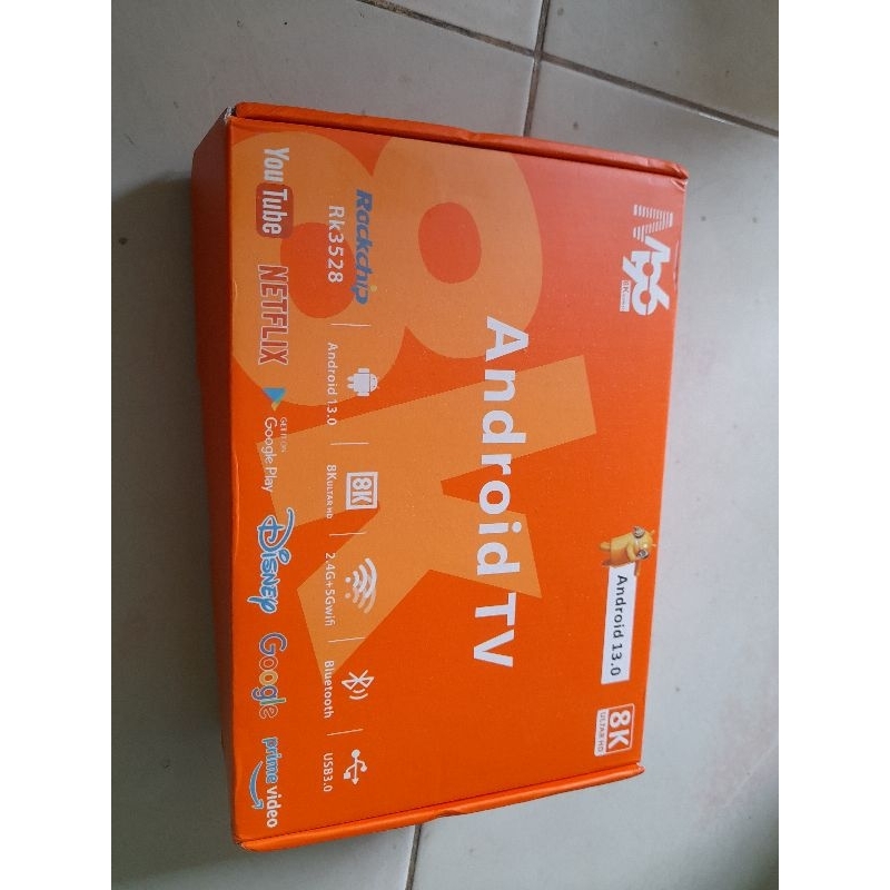 Android TV Box M96 (Second) like New