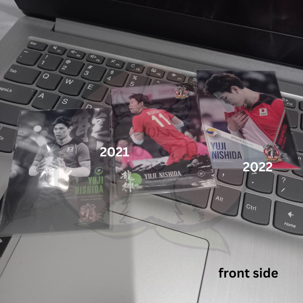 [OFFICIAL] TRADING RJN NISHIDA YUJI SET CLEAR CARD 2024 NISHIDA YUJI