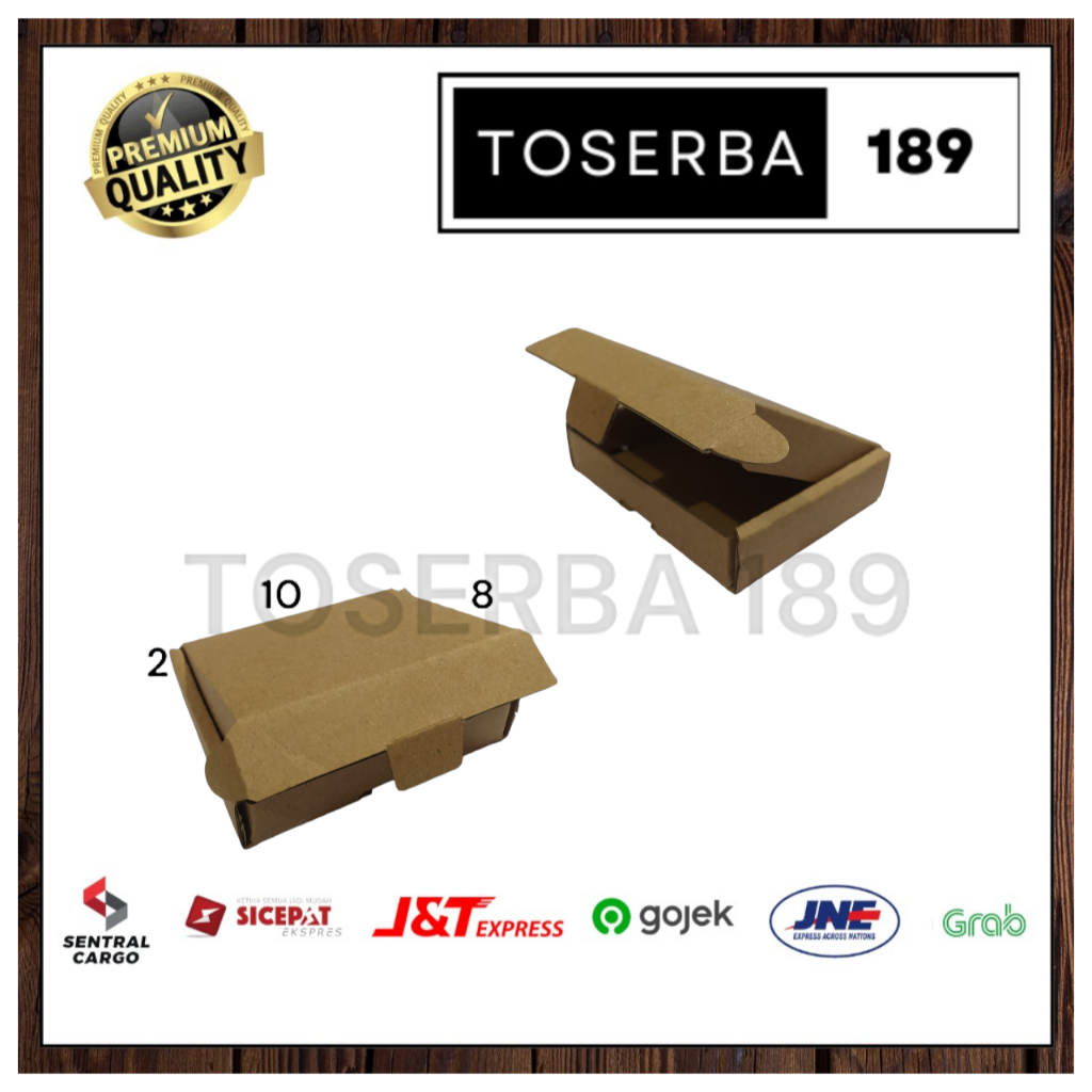 

kardus packing diecut/box pizza uk 10x8x2 cm earlock