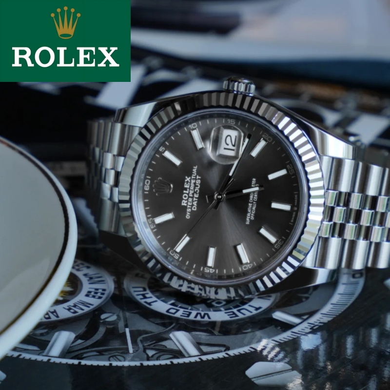 【✅100% ASLI】 Jam Tangan Rolex Datejust Asli m126334-0014 Otomatis 41mm Oystersteel SUPER GRADE AAA