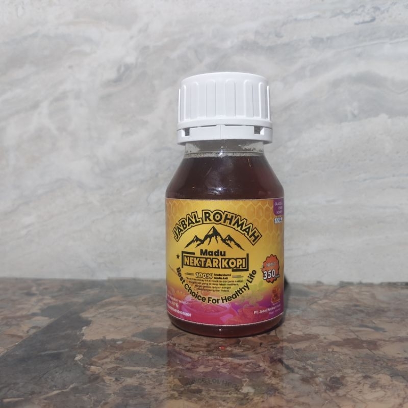 

Madu 350gr Jabal Rohmah Murni Asli Nektar Kopi Grade A 100% Alami Natural Pure Raw Honey