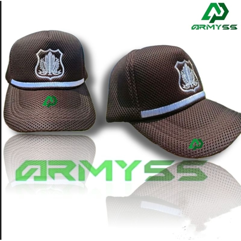 TOPI SATPAM GROSIR. TOPI SATPAM COKLAT TOPI SATPAM HITAM