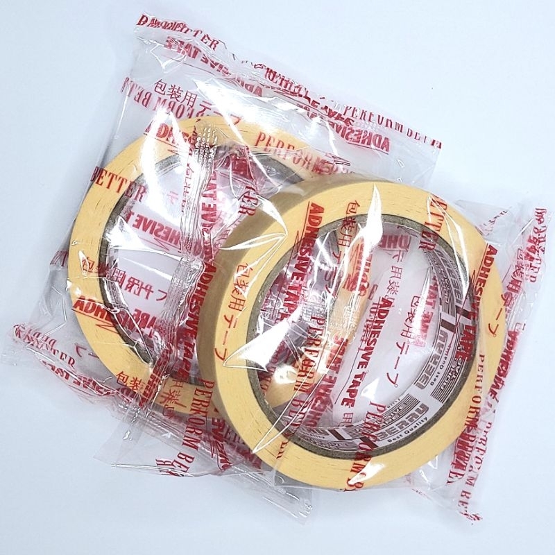 

Masking Tape / Solasi Kertas BERRY 1 inch 23 mm 25 meter