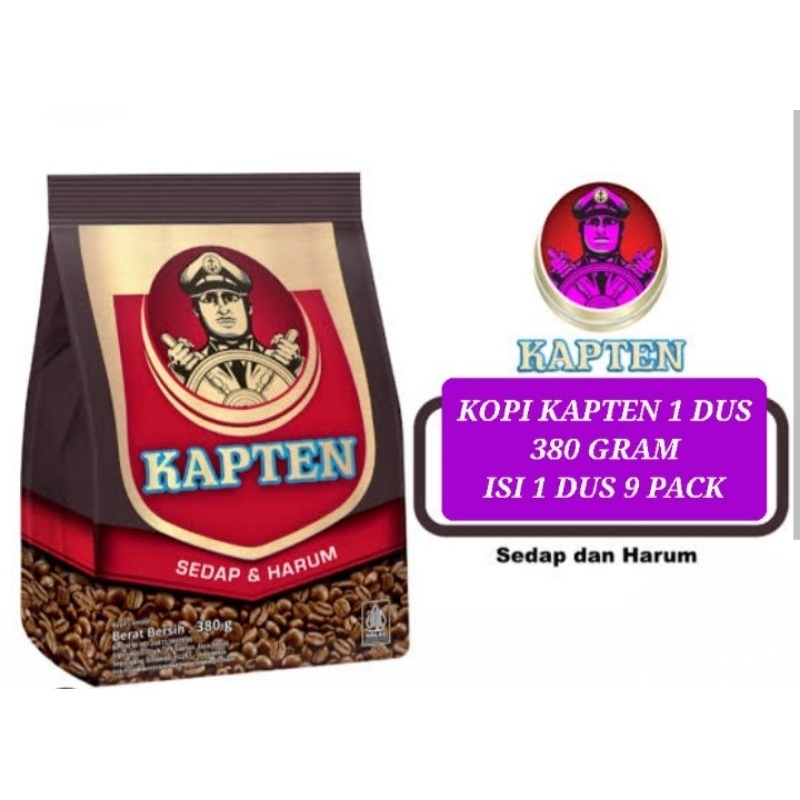 

kopi kapten 380gr 1 dus kopi kapten dus 380gr