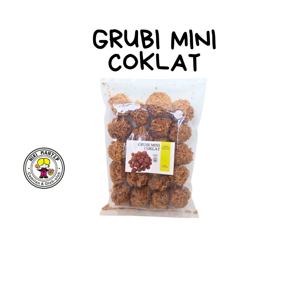 

Grubi Mini Ubi Coklat - Niki Snack Salatiga