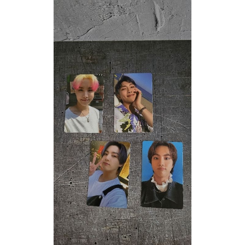 photocard BTS RM JIN JHOPE JK BUTTER (OFFICIAL)
