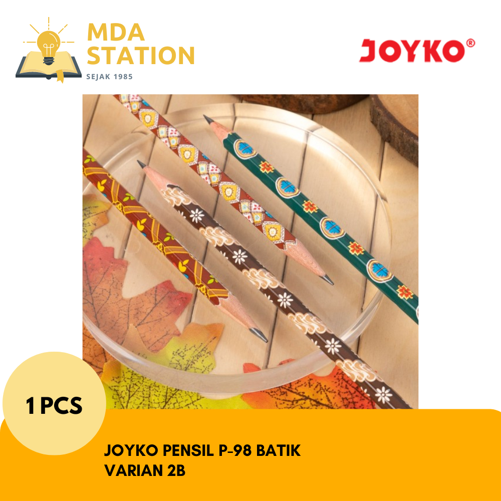

JOYKO Pensil P-98 2B Batik (SATUAN) | MDA STATION