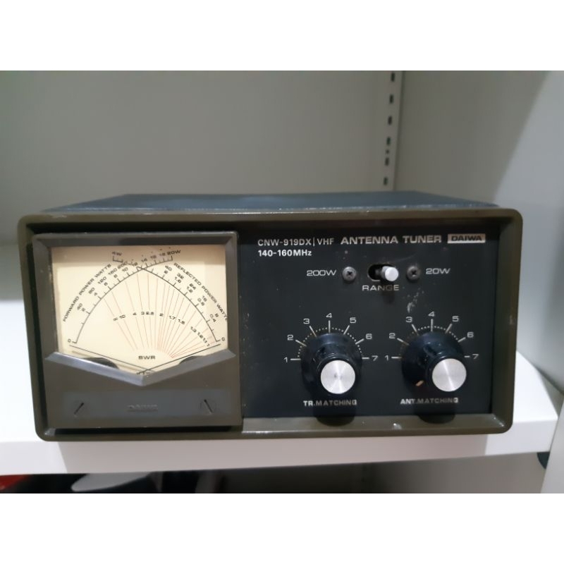 Antenna Tuner Daiwa CNW919DX/ VHF 140-180VHF Kondisi Istimewa