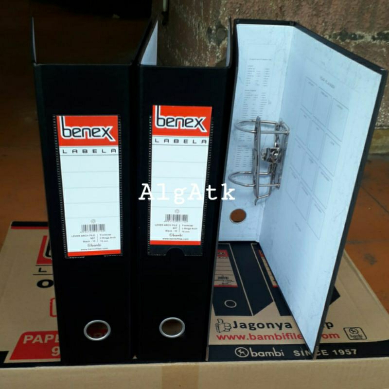 

12 Pcs Ordner Benex Labela Ukuran FC(Folio)