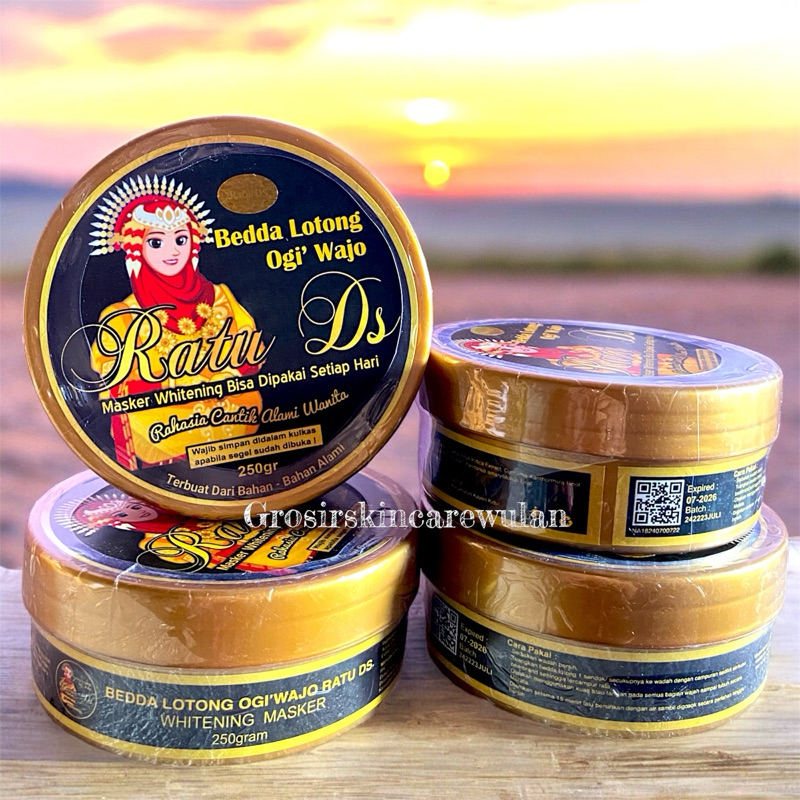 LULUR RATU DS ASLI WAJO BEDDA LOTONG RATU DS