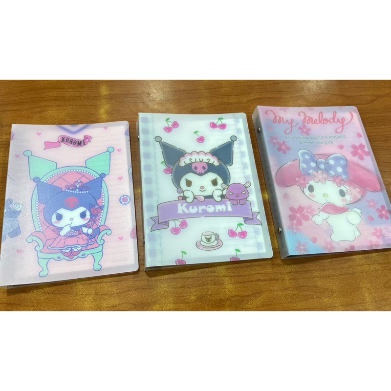 

Binder Lucu Motif Sanrio Ukuran A5 / Notebook Spiral Sanrio / Binder Kuromi My Melody Cinnamorol