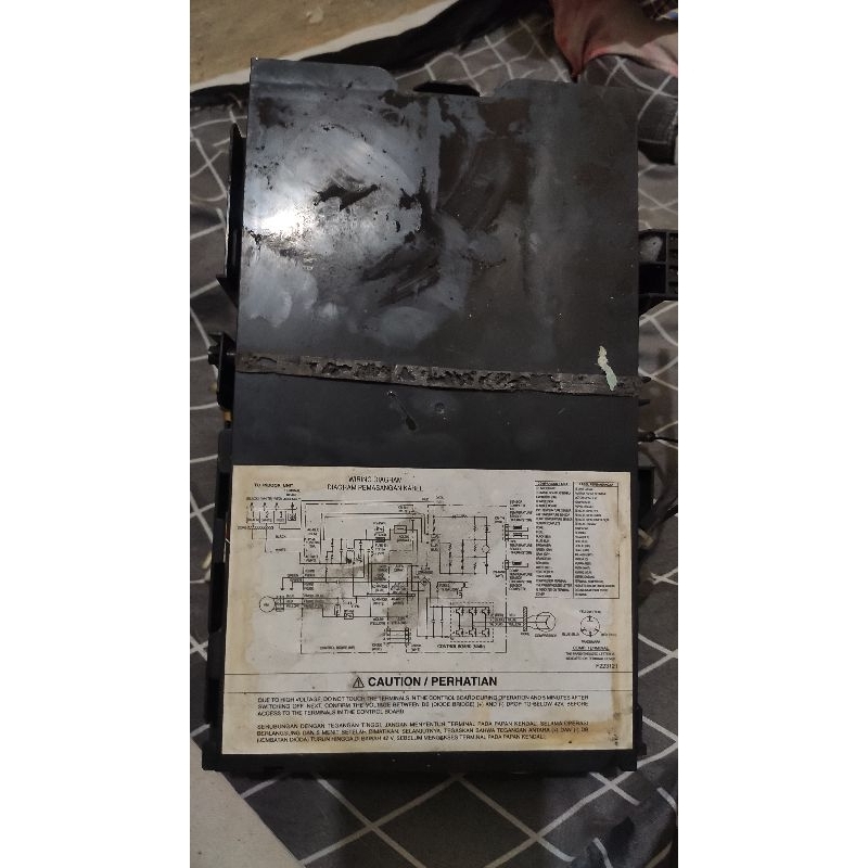 Modul board outdoor ac panasonic inverter 1 PK CU-S10kkp