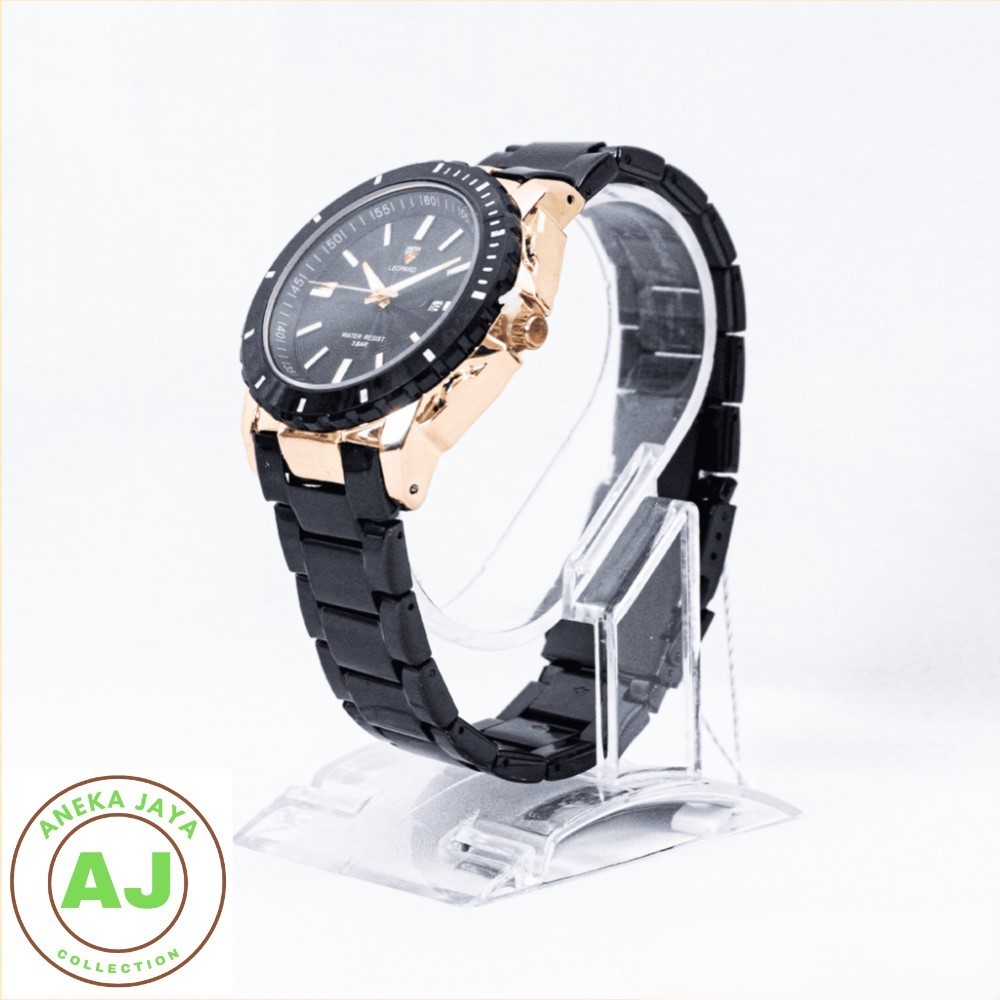 LEOPARD - JAM TANGAN FASHION PRIA JENIS ANALOG JAM TANGAN RANTAI PRIA
