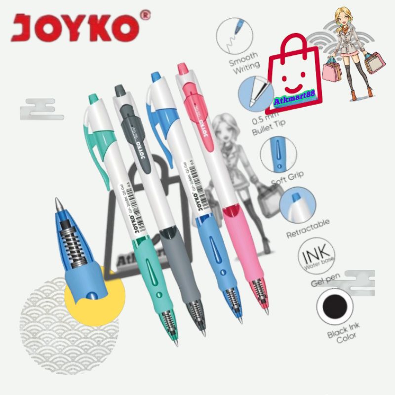 

( Per Kotak ) Pulpen Pena Joyko GP-265BN