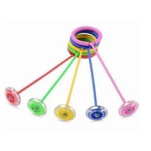 Mainan Anak Hulahoop Kaki LED Lampu Nyala Jumpball