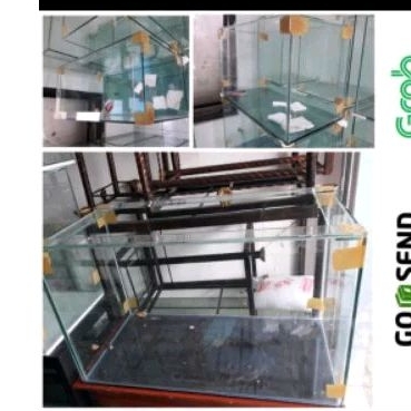 Aquarium Kaca 80x40x40 8mm
