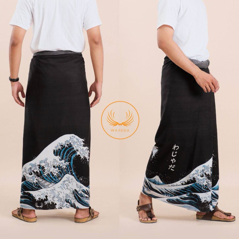 Sarung Printing Dewasa Sarung Exclusive Motif Anime Ombak One Piece Sarung Kekinian