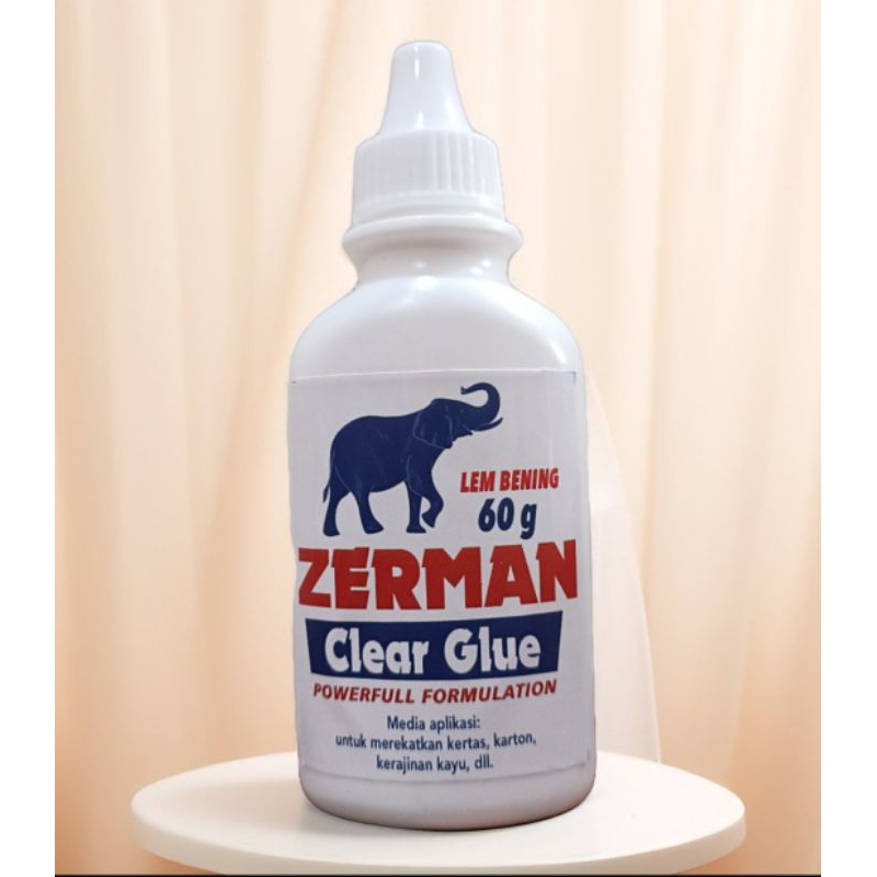 

lem zerman/lem bening/clear glue/60ml