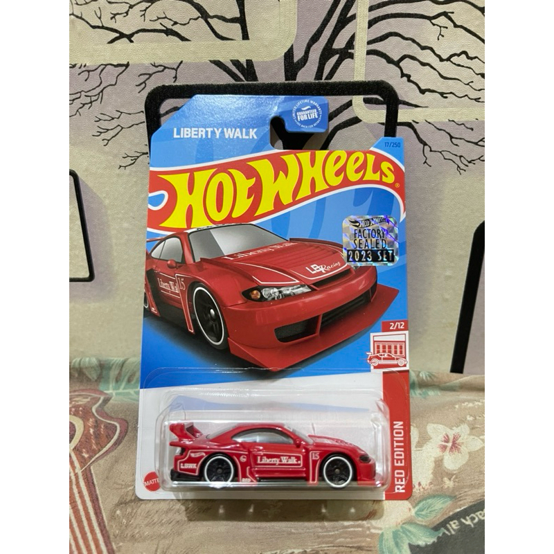 Hotwheels Lbwk nissan silvia red edition