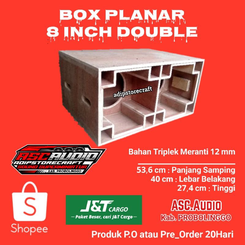 Box Planar 8 inch Double