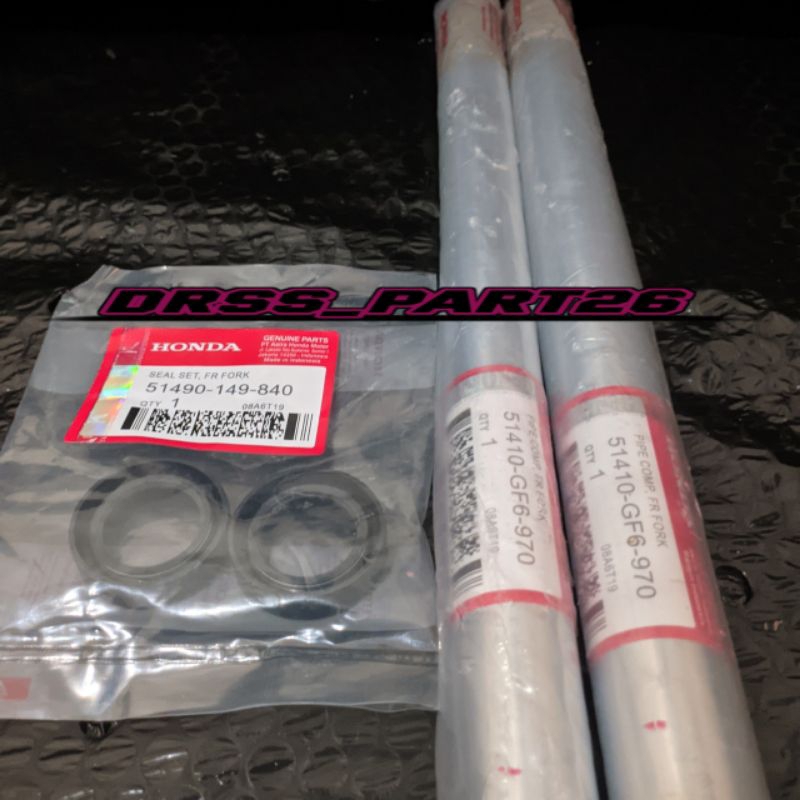 1Set As Shock Depan+Seal Shock Honda Motor Win Win 100 Original GF6