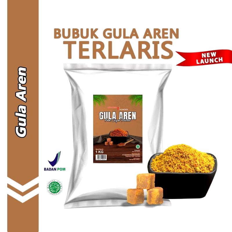 

GULA AREN 1 KG PREMIUM / GULA AREN BUBUK PREMIUM / OMURA POWDER
