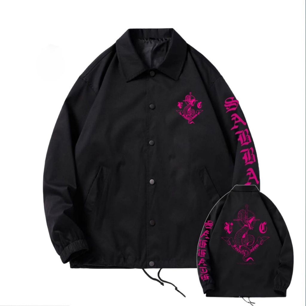 Jaket Coach Windbreaker Sabbath Crew Jacket  Webtoon Manhwa