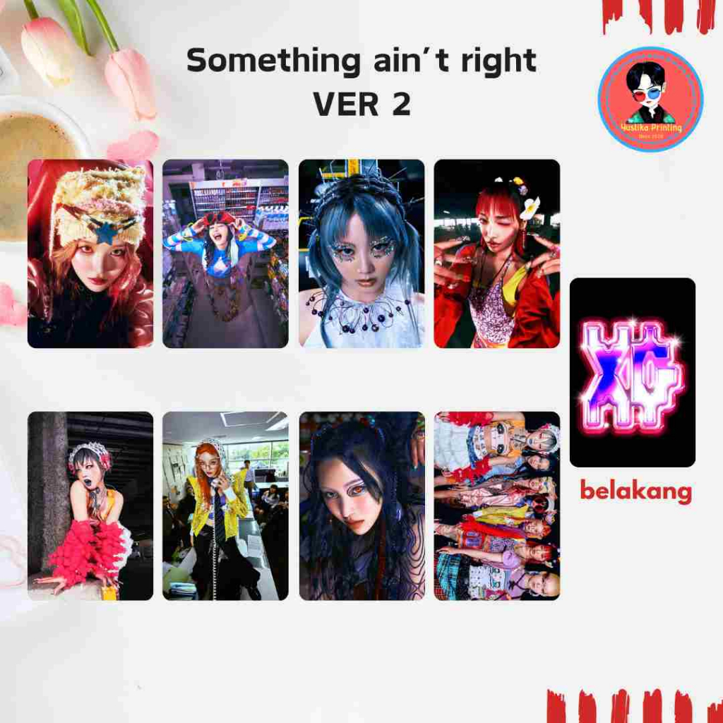 RST (ISI 9 PCS) Paket Polaroid Photocard Girl Grup XG - Jurin Chisa Hinata Juria Cocona Maya Harvey