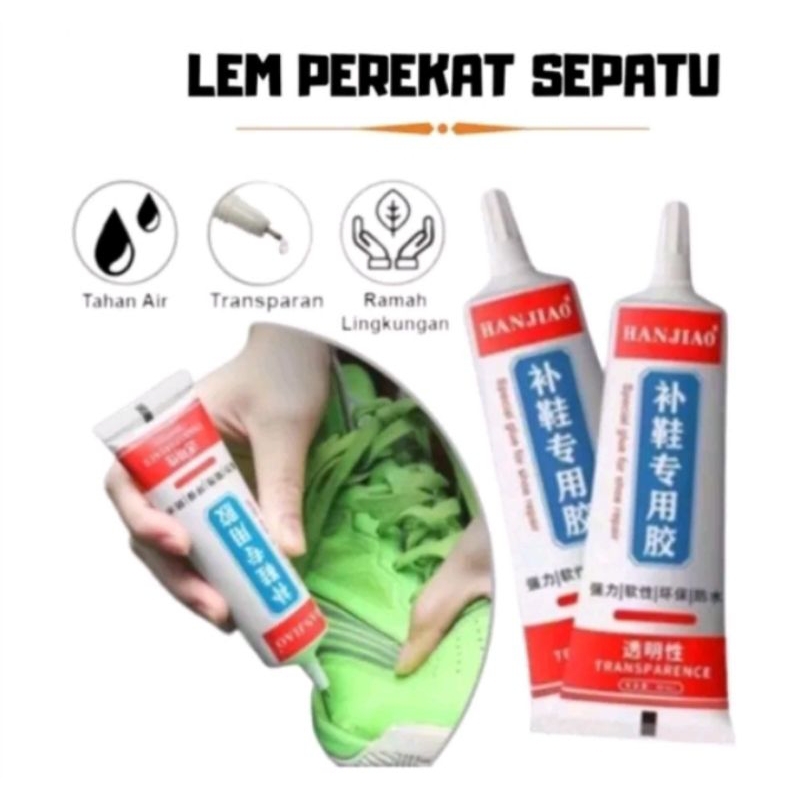 

LEM SEPATU HANJIAO /LEM SEPATU PEREKAT ORIGINAL ASLI