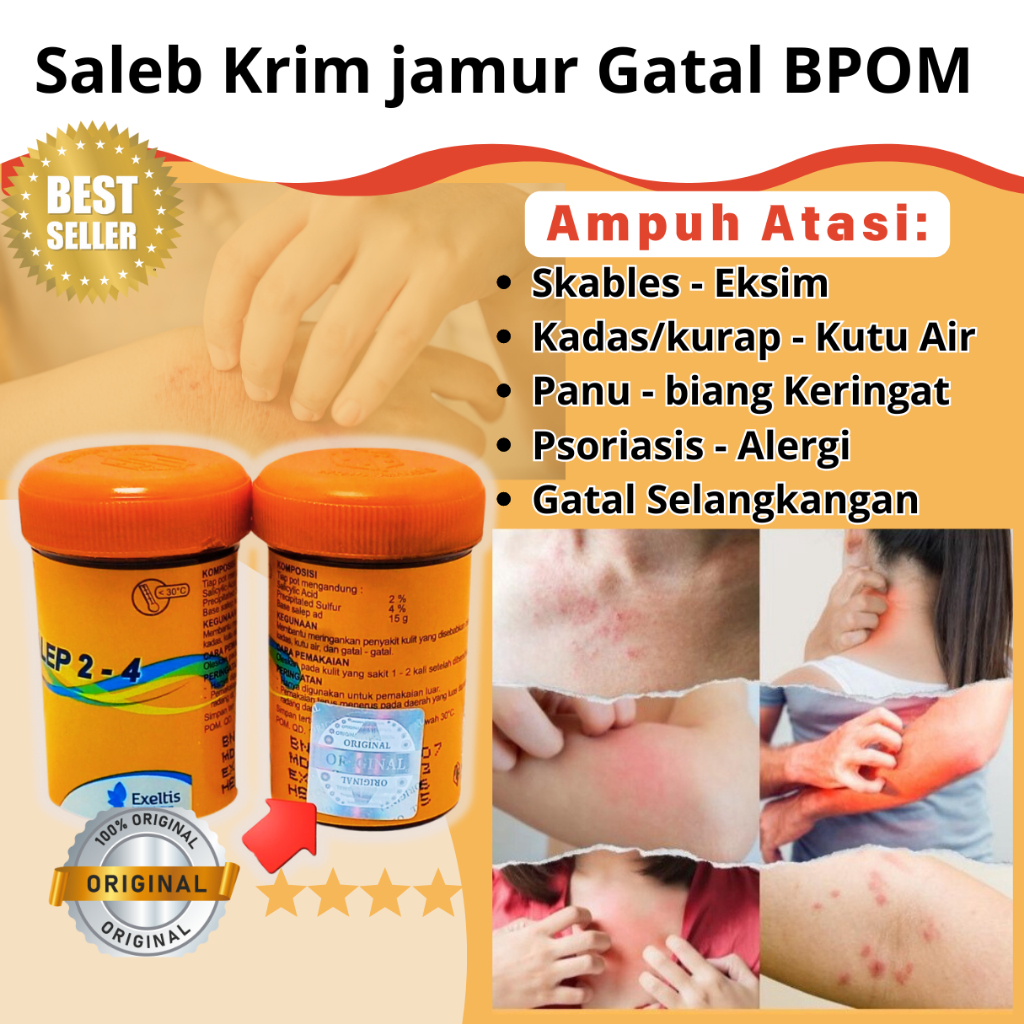 Salep zwafel 24 original Salep Gatal