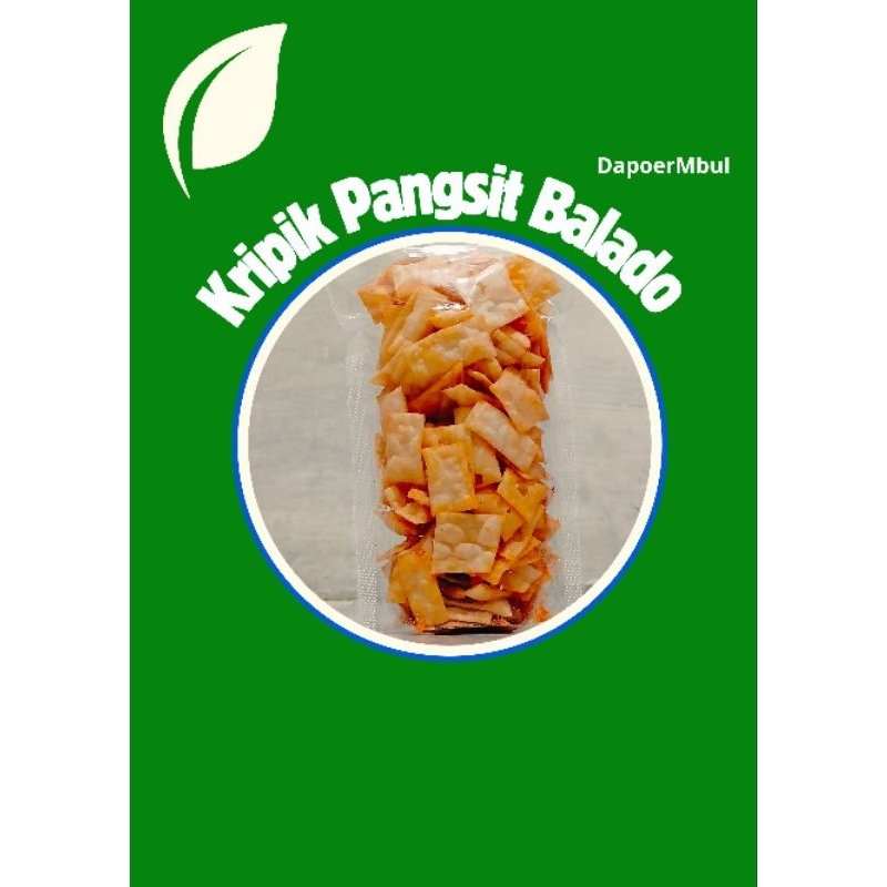 

Kripik Pangsit Rasa Balado Kripik Pangsit 200gr