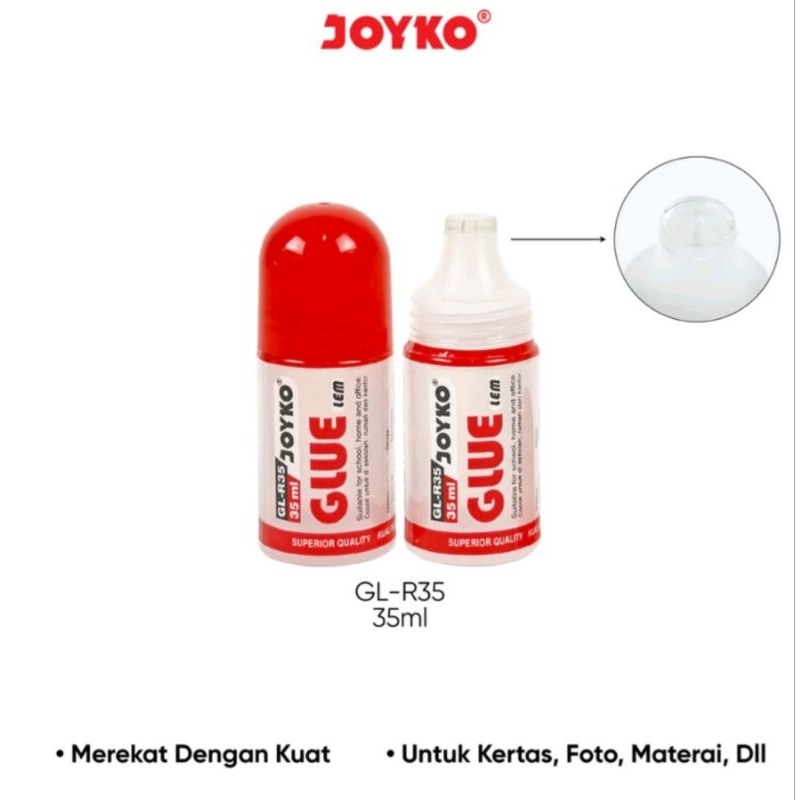 

JOYKO Transparent Glue 35 ML.Lem cair bening JOYKO ( 1 Pcs )